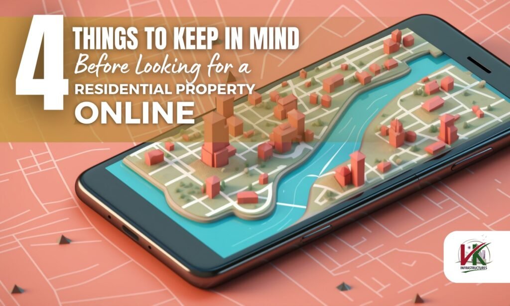 4 Things to Keep in Mind Before Looking for a Residential Property Online